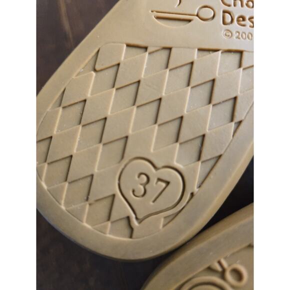 Hot Chocolate Designs Chocolaticas Size 7 ~Mary Janes Navy Sailor Anchor Blue - Picture 8 of 14